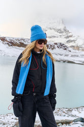 Retro Ethno winter jacket with gloves